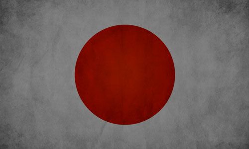 DTLA Print japan flag vintage