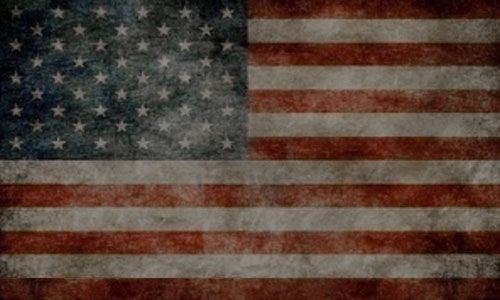 DTLA Print vintage american flag