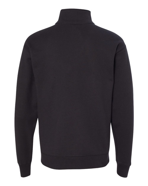hanes nano quarter zip sweatshirt