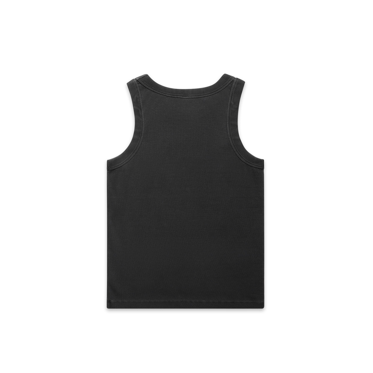 AS Colour - Custom Womens Faded Organic Rib Tank Top