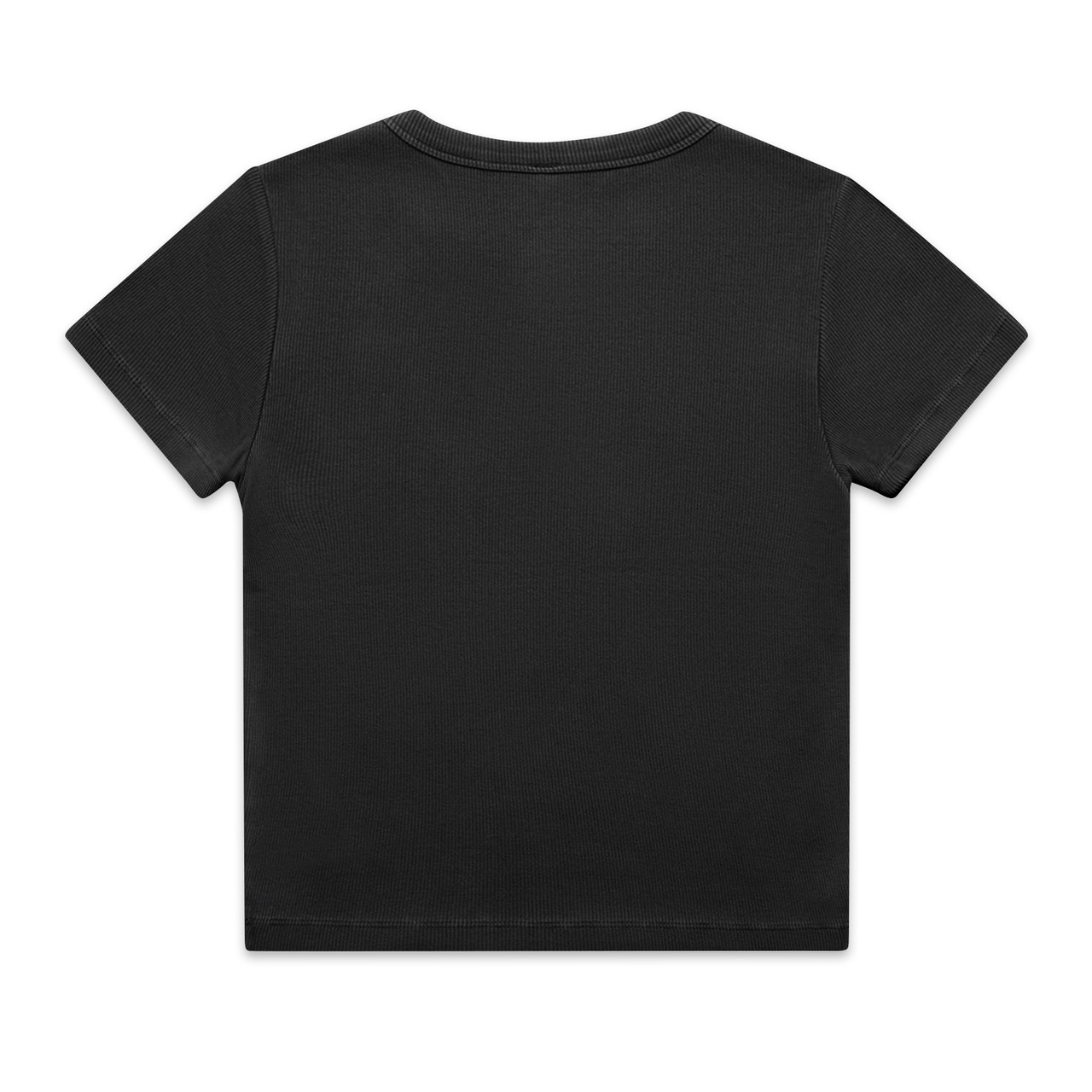 AS Colour - Custom Womens Faded Organic Rib T-Shirt