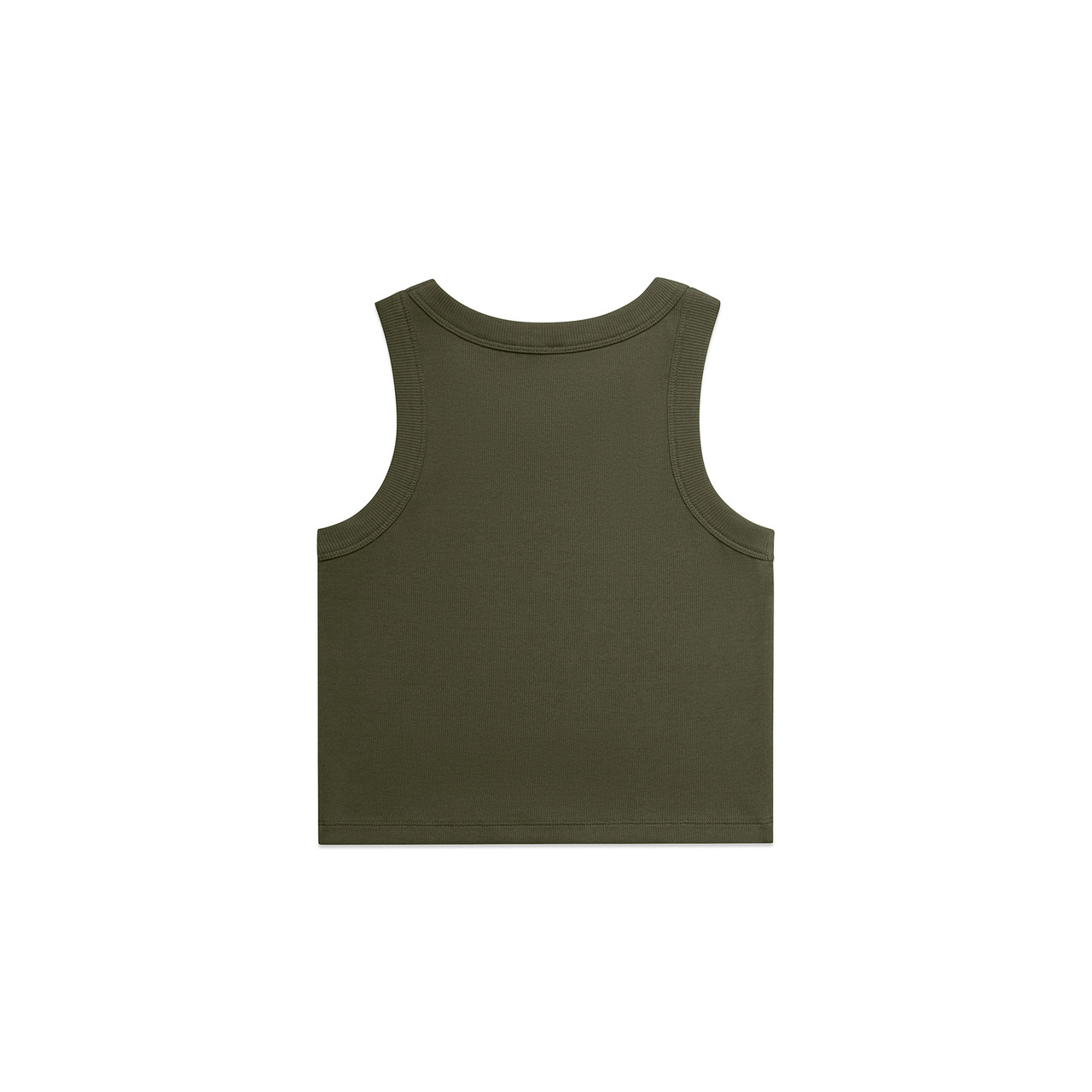 AS Colour - Custom Womens Organic Rib Crop Tank Top