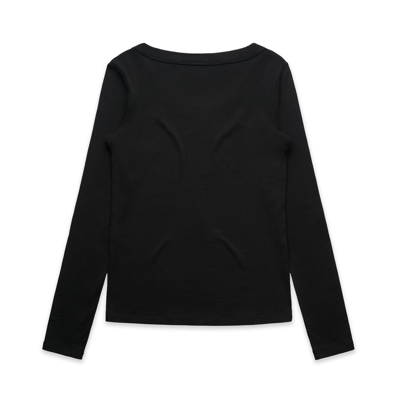 AS Colour - Custom Womens Organic Baby Rib Long Sleeve T-Shirt