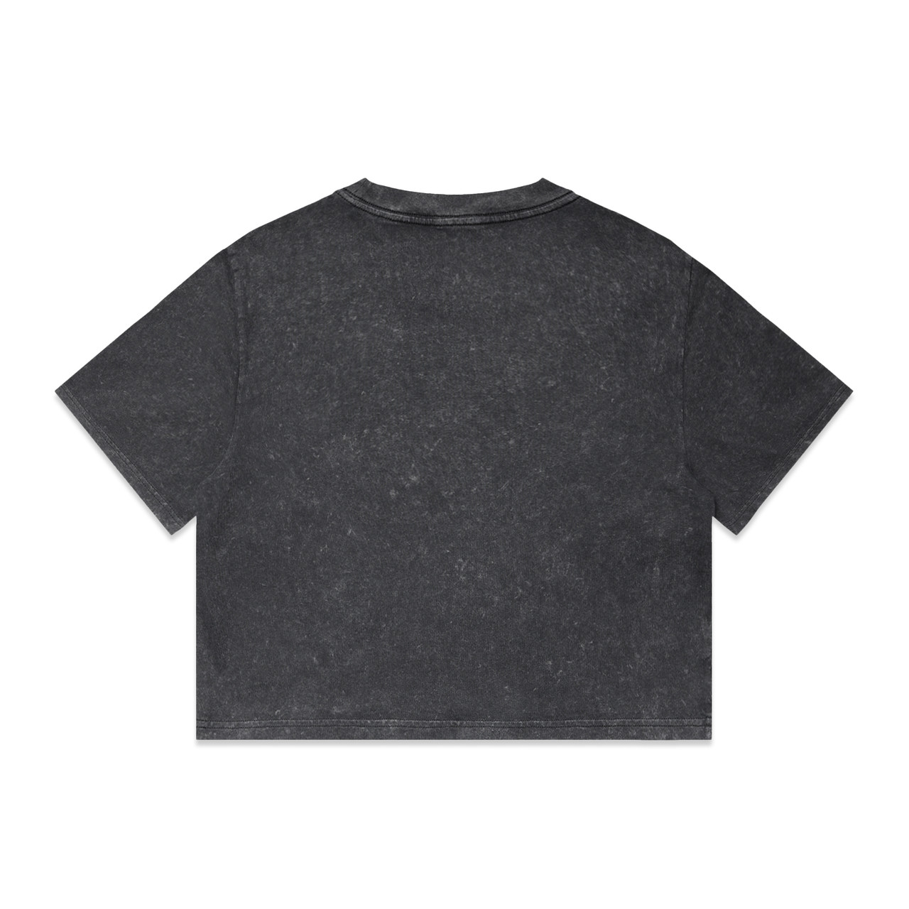 AS Colour - Custom Womens Stone Wash Heavy Crop T-Shirt