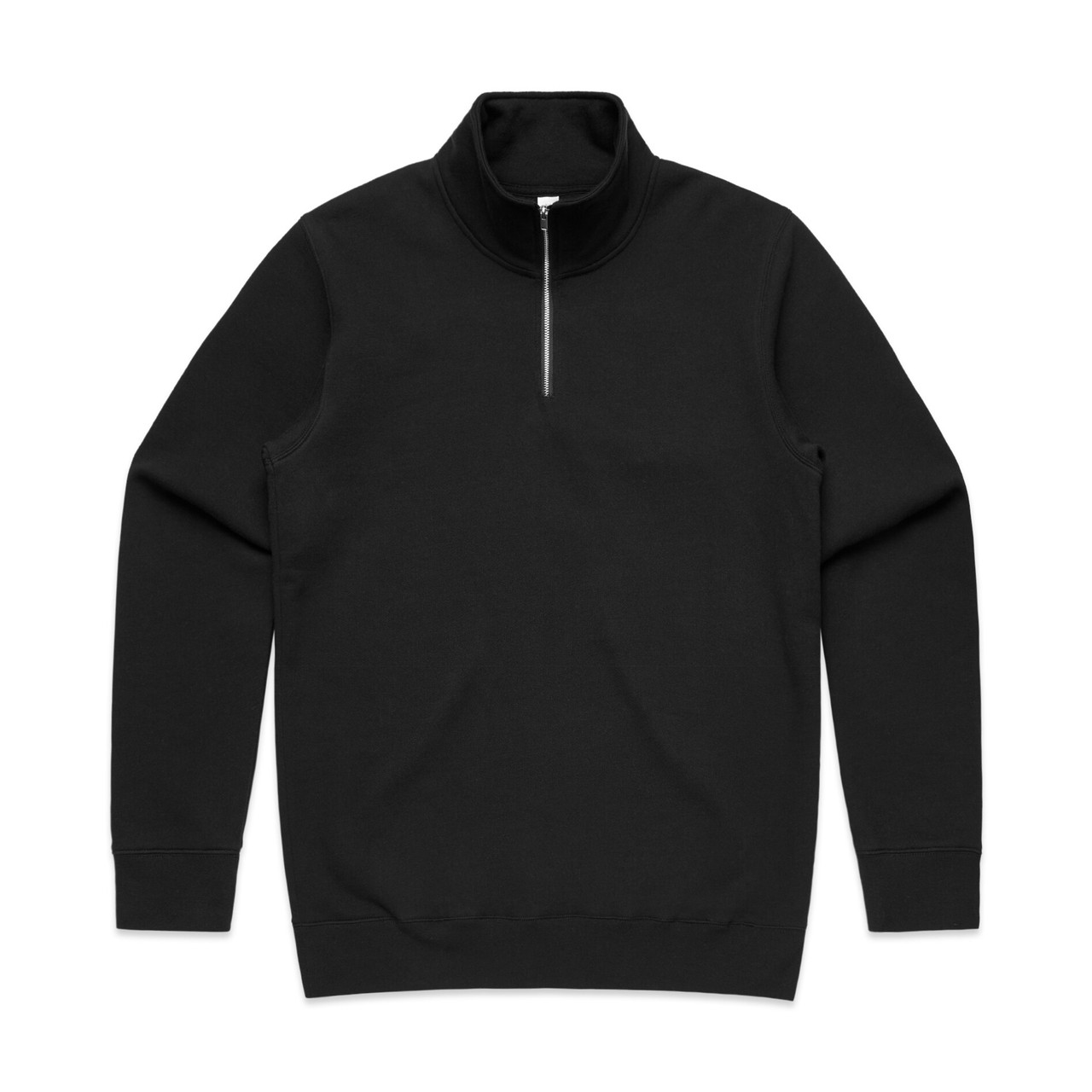 AS Colour - Custom Stencil Half Zip Crewneck Sweater