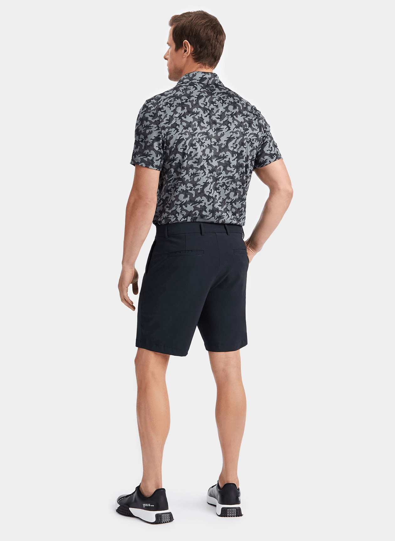 G Fore - Mens Mapped Icon Camo Tech Jersey Polo