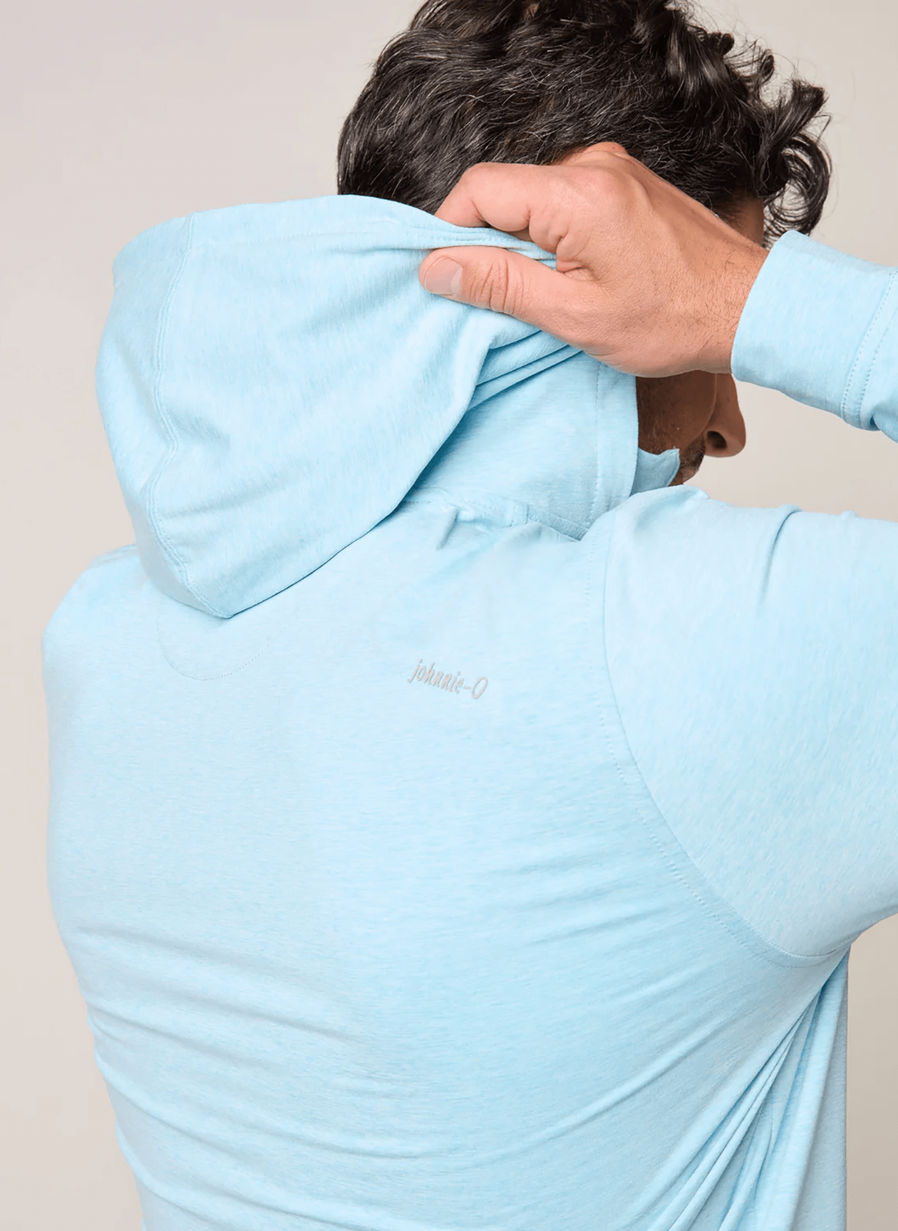Johnnie-O Mens Slaton Hooded Quarter-Zip