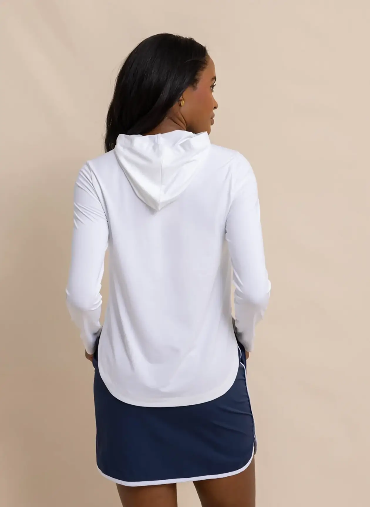 Southern Tide Womens Linley Brrr illiant Performance Hoodie